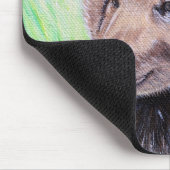 ベビーグリズリーベ絵画アーズマウスパッド マウスパッド (コーナー)