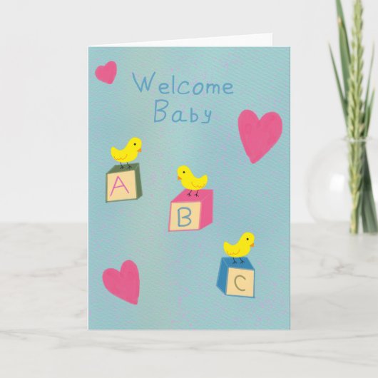 ベビーグリーティングカード カード (正面)