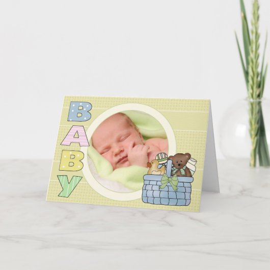 ベビーグリーティングカード カード (正面)