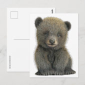 ベビーグリーベア葉書 ポストカード (正面/裏面)