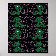 ベビーグリーンドラゴンパターン