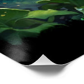 ベビーグリーンハワイアンファイアドラゴン&ボルカノス ポスター (コーナー)