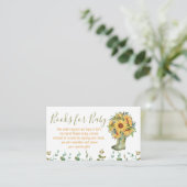 ベビーグリーンレインブーツ用の本 エンクロージャーカード (スタンド正面)