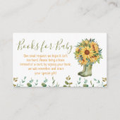 ベビーグリーンレインブーツ用の本 エンクロージャーカード (正面)