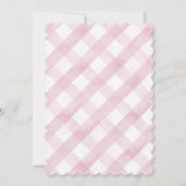 ベビーグースガールホタテ招待状 招待状 (裏面)