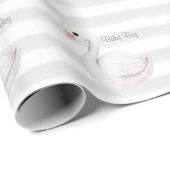 ベビーグ男女兼用レーベイビーシャワー ラッピングペーパー (ロールコーナー)