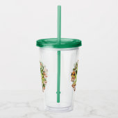 ベビーゲッコスかわいい漫画のキャラクター アクリルタンブラー (右)