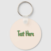 ベビーゲッコスかわいい漫画のキャラクター キーホルダー (裏面)