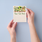 ベビーゲッコスかわいい漫画のキャラクター チラシ (手)