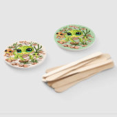 ベビーゲッコスかわいい漫画のキャラクター ハンドファン (組立なし)