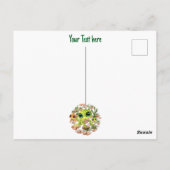 ベビーゲッコスかわいい漫画のキャラクター ポストカード (裏面)