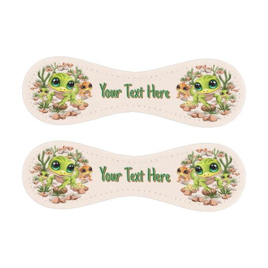 ベビーゲッコスかわいい漫画のキャラクター 野球ボール (パネル)