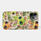 ベビーゲッコスかわいい漫画のキャラクター Case-Mate iPhoneケース (裏面(横))