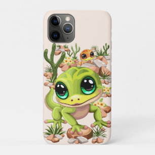 ベビーゲッコスかわいい漫画のキャラクター iPhone 11 PROケース