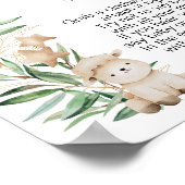 ベビーゲーム甘い小さな子羊の緑を言わない ポスター (角)