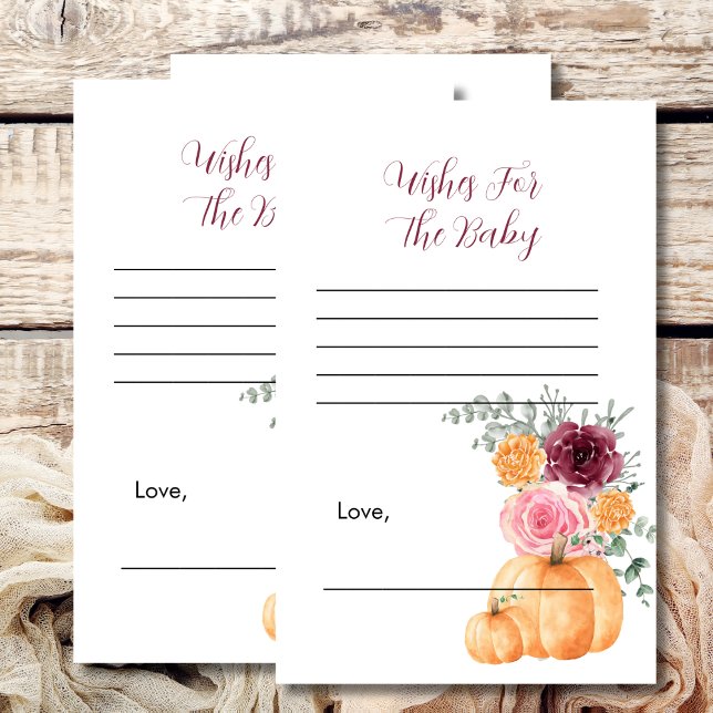 ベビーゲーム秋カボチャのバーガンディーピンクへの願い (クリエイターアップロード済み)