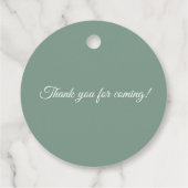 ベビーコアラソフトグリーンユーカリ誕生日 フェイバータグ (裏面)