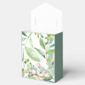 ベビーコアラベアーグリーンアンドグレーベビーシャワー フェイバーボックス (オープン)