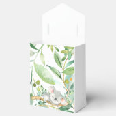 ベビーコアラベアーグリーンアンドホワイトベビーシャワー フェイバーボックス (オープン)