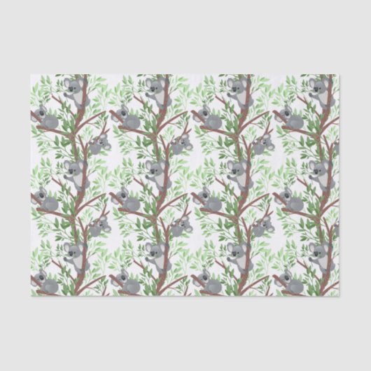 ベビーコアラベア 薄葉紙 (正面)