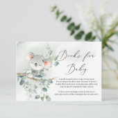 ベビーコアラ緑葉ユーカリベビー本 エンクロージャーカード (スタンド正面)