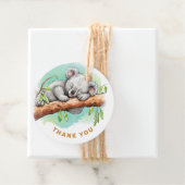 ベビーコアラ赤ちゃんシャワー フェイバータグ (インサイチュ)