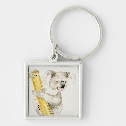 ベビーコアラ |かわいい&フリ キーホルダー (正面)