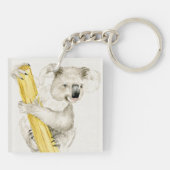 ベビーコアラ |かわいい&フリ キーホルダー (裏面)