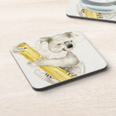 ベビーコアラ |かわいい&フリ コースター (左側)