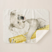 ベビーコアラ |かわいい&フリ シェルパブランケット (正面(横))