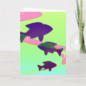 ベビーコイ魚 カード (裏面)