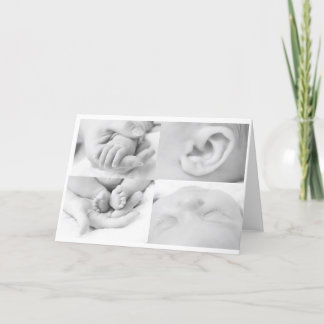 ベビーコラージュのグリーティングカード カード