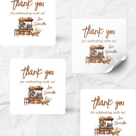 ベビーコーヒーベビーシャワー スクエアシール