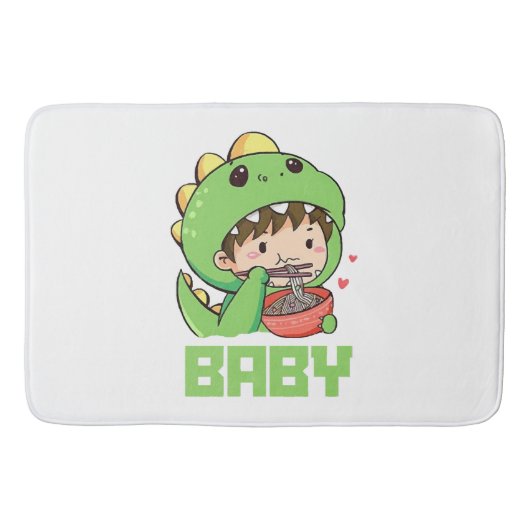 ベビーゴジラ バスマット (正面)