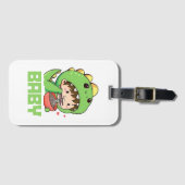 ベビーゴジラ ラゲッジタグ (正面横)