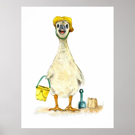 ベビーゴスリングオンビーチ ポスター (正面)