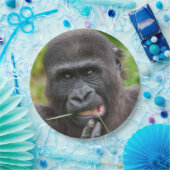 ベビーゴリラの可愛さ ペーパープレート (パーティー)