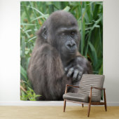 ベビーゴリラ タペストリー (インサイチュ)