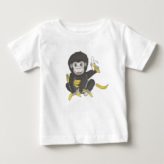 ベビーゴリラ ベビーTシャツ (正面)