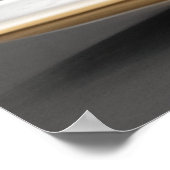 ベビーゴールデンレトリバーinティーカップグラフィック ポスター (角)