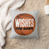 ベビーサイン用サイン枕の願い クッション (ブランケット)