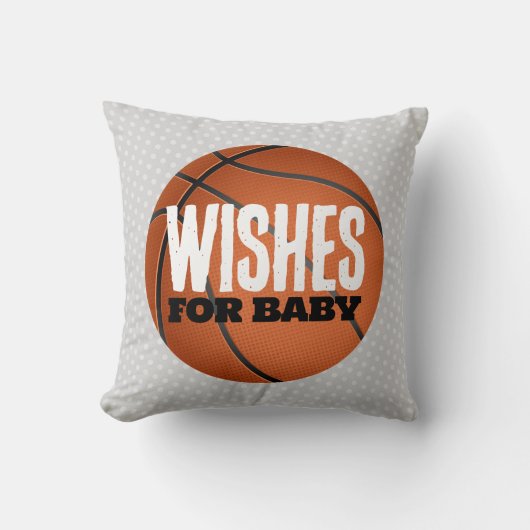 ベビーサイン用サイン枕の願い クッション (正面)