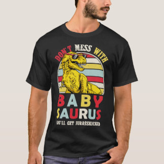 ベビーサウルスシャツバビサールシャツディノベビーアン Tシャツ