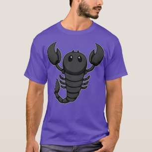 ベビーサソリかわいいキュートでキュートな毒性の怖いアニメーション Tシャツ