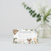 ベビーサファリ推測ソックスカードの数 エンクロージャーカード (スタンド正面)