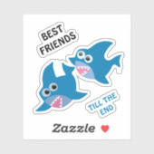 ベビーサメ シール (シート)