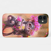 ベビーサルと花iPhone / iPadケース Case-Mate iPhoneケース (裏面(横))