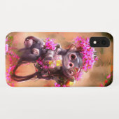 ベビーサルと花iPhone / iPadケース Case-Mate iPhoneケース (裏面(横))