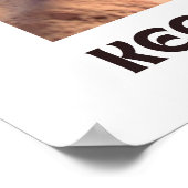 ベビーサルカタのハイキングセドナレッドロックスアリゾナ ポスター (角)