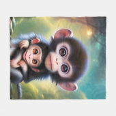 ベビーサル フリースブランケット (正面(横))